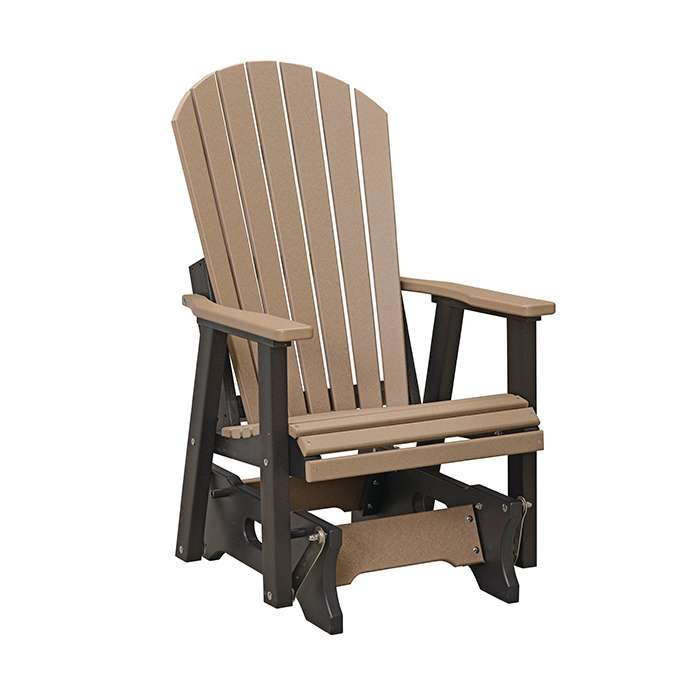 Comfo Back Outdoor Recycled Poly Single Glider