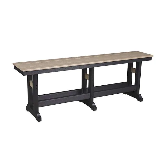 66" Classic Outdoor Poly Dining Bench