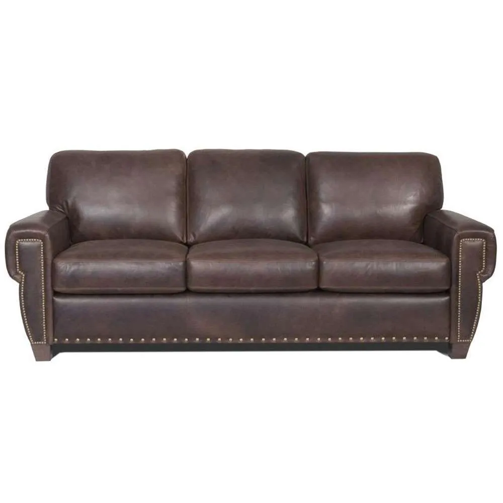 Hi-Rock Turin Italian Leather Sofa