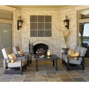 Leeward Outdoor Deep Seating Telescope Tan