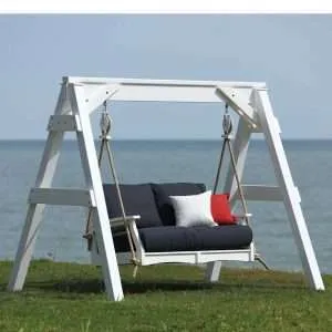 Classic-Terrace-Loveseat-Swing---White-in-Vinyl-A-Frame-(2)