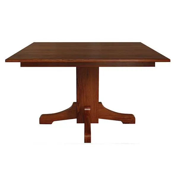 Mission Single Pedestal Dining Table