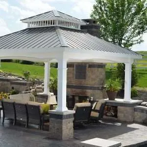 Custom Victoria Classic Roof - 8 x 8 Sq Posts