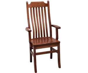 Bunker Hill Side & Arm Chair w/ Flat Top
