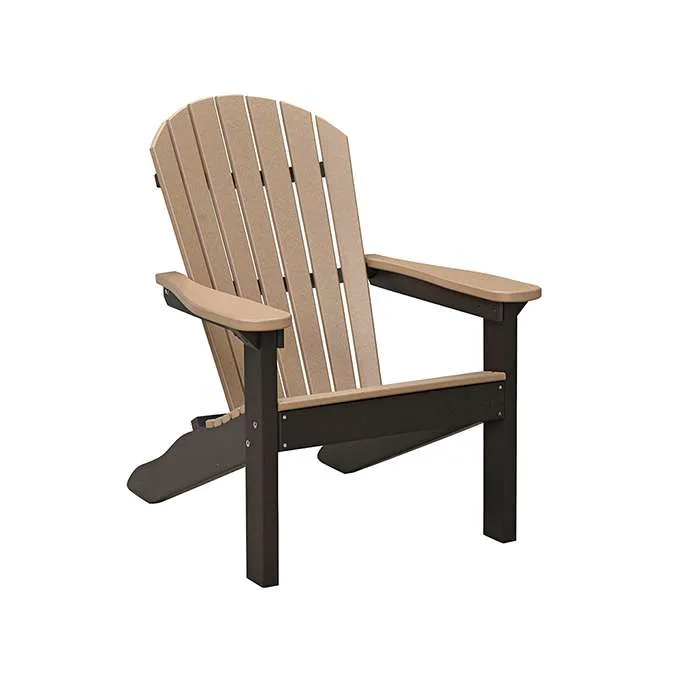 Comfo Folding Adirondack Outdoor Poly Chair