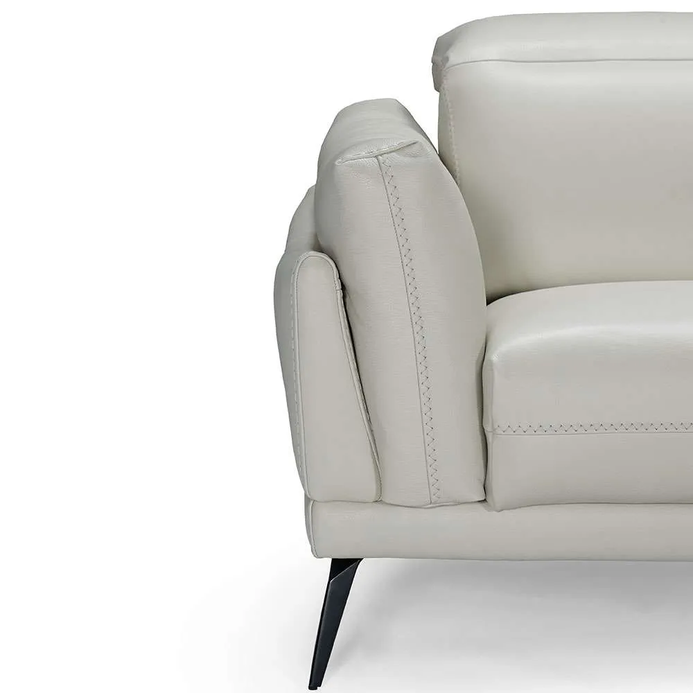 Bellini Italian Leather Casino Sofa