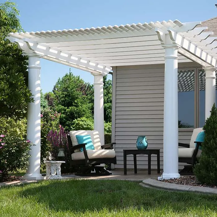 12 x 12 Vinyl Pergola