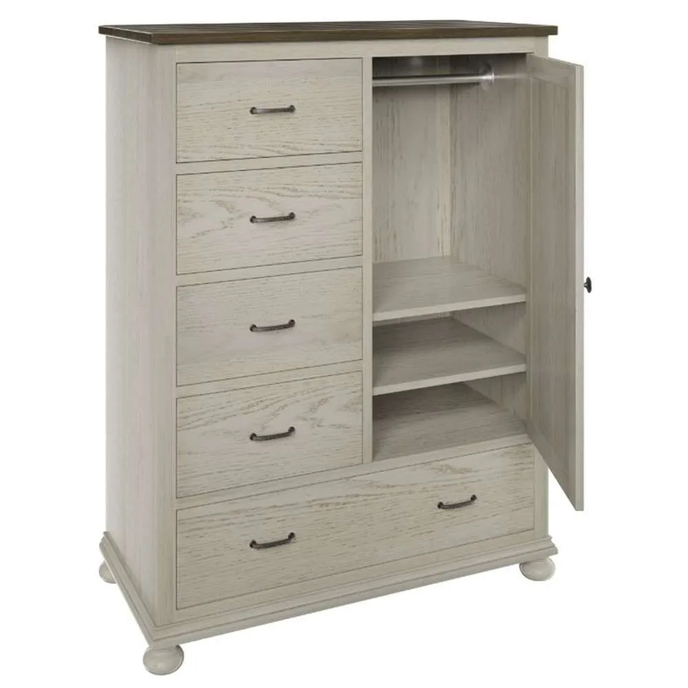 Hickory Grove Gentleman's Chest- door open