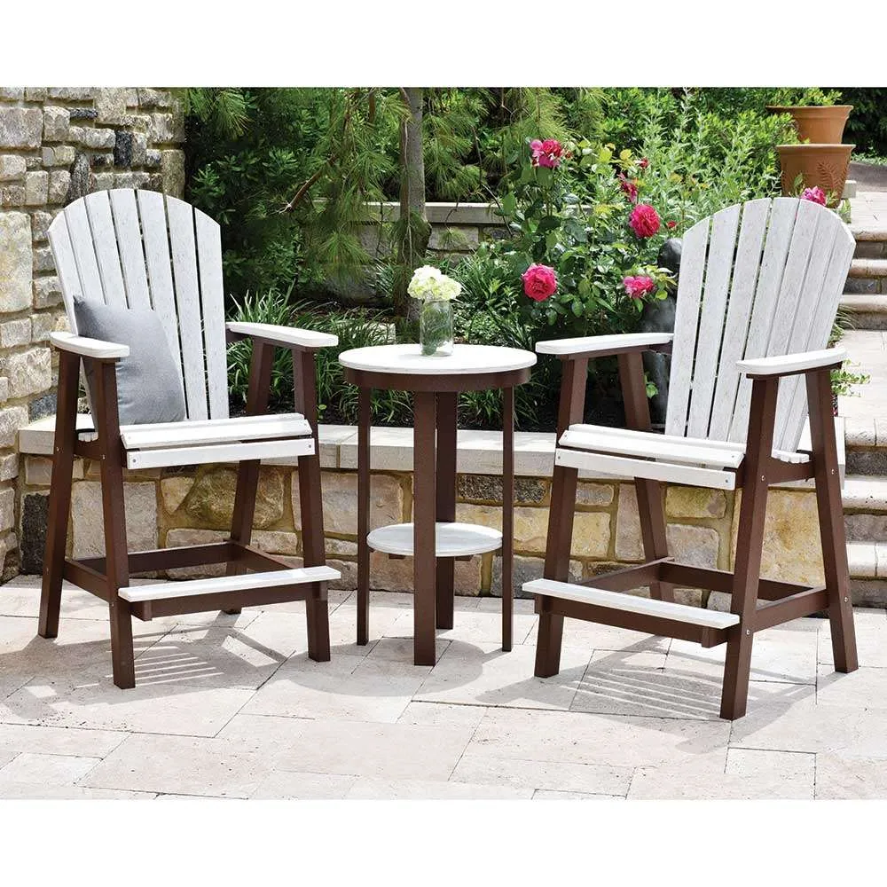 Comfo-Back-Bar-Chair-and-Round-End-Table-Bar-Height---Seashell-on-Chocolate-Brown-(1)