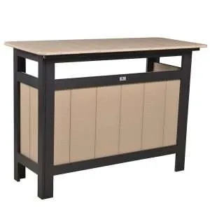 Outdoor Recycled Poly Serving Bar - Image 2
