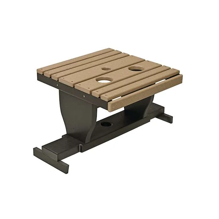 Gliding Settee Outdoor Poly Side Table