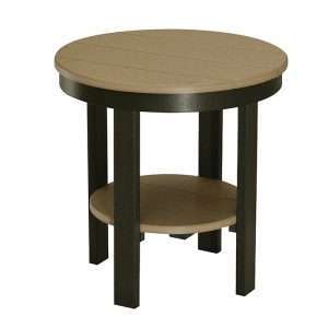 Round End Table - Reg Height