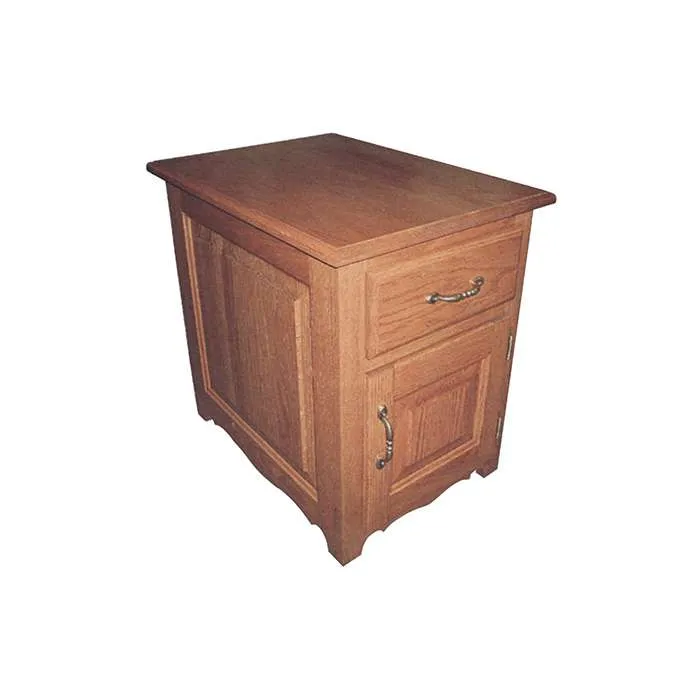 Raised Panel End Table