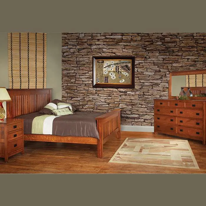 Mission Bedroom Setting