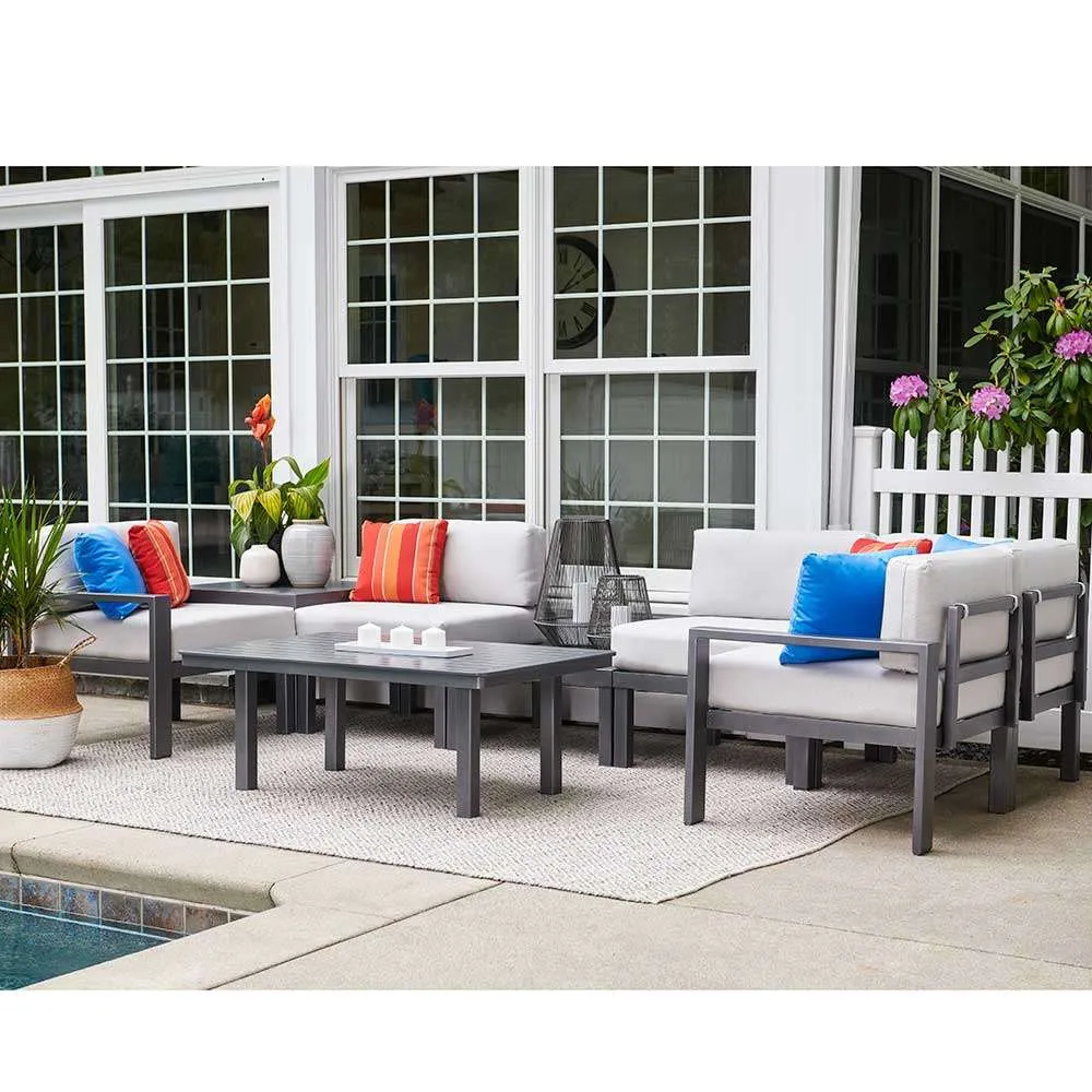 Larssen Outdoor Deep Seating Sectional Sofa - Image 3