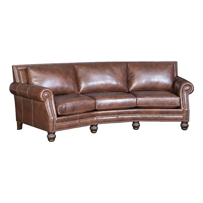 4300 Leather Conversation Sofa