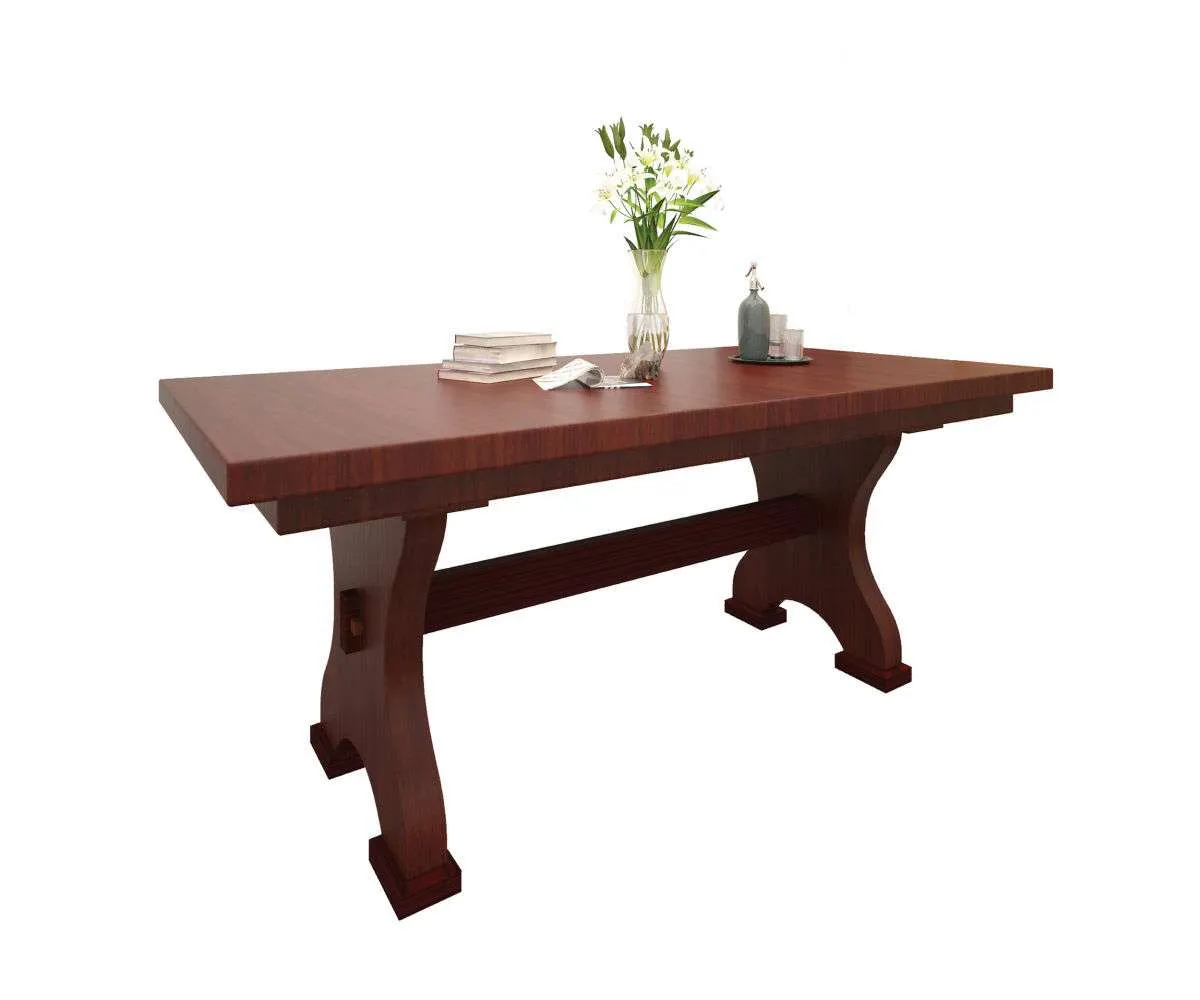 Farmers Double Pedestal Dining Table