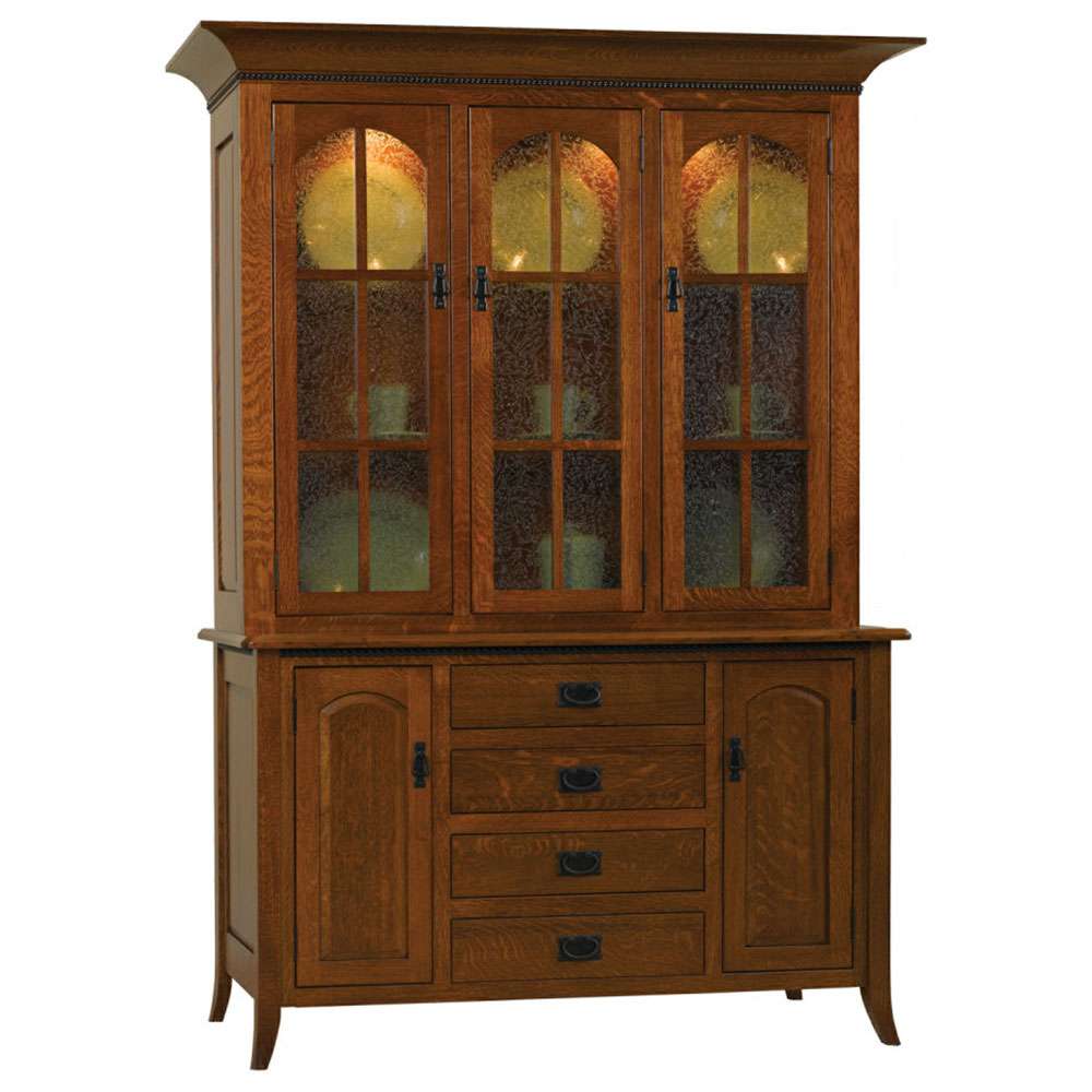 Bunker-Hill-2-Door-Hutch-w--Drawers---Full-Doors