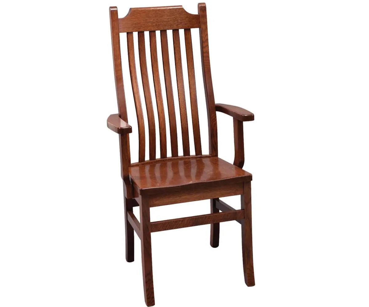 Bunker Hill Side & Arm Chair w/ Flat Top