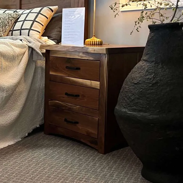 Live Edge Nightstand